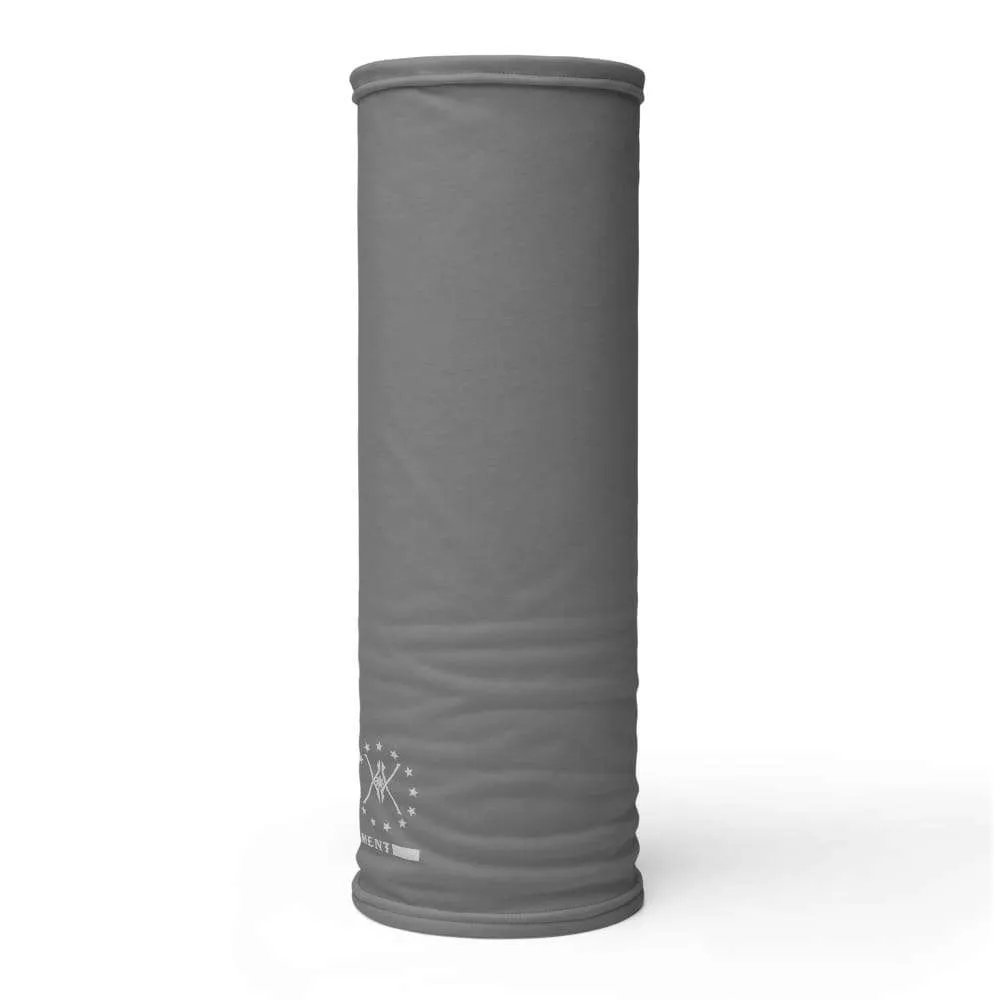 Volition Armament neck gaiter | face shield | Volition Armament VA flag grey neck gaiter