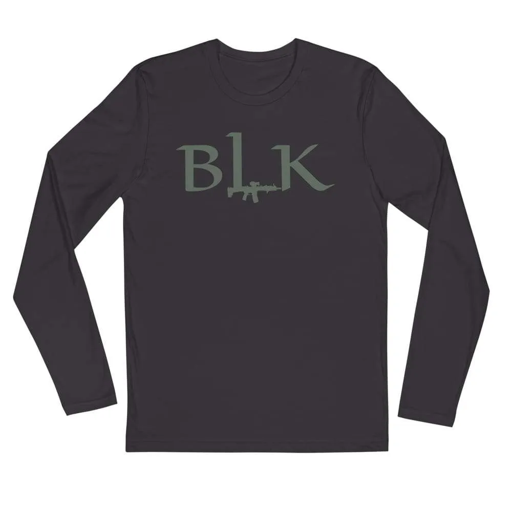 .300 BLK LS (fitted) | Volition Armament mens fitted long sleeve shirt | heavy-metal