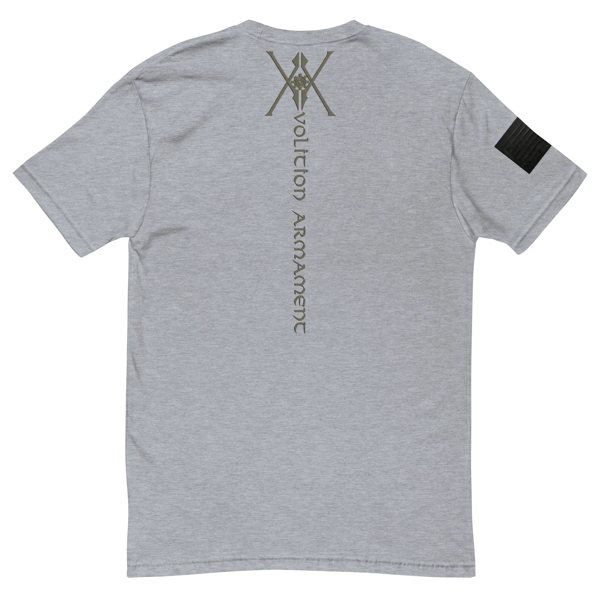 Spinal Tap | Volition Armament mens fitted t shirt heather grey back 696bf795962d5 scaled