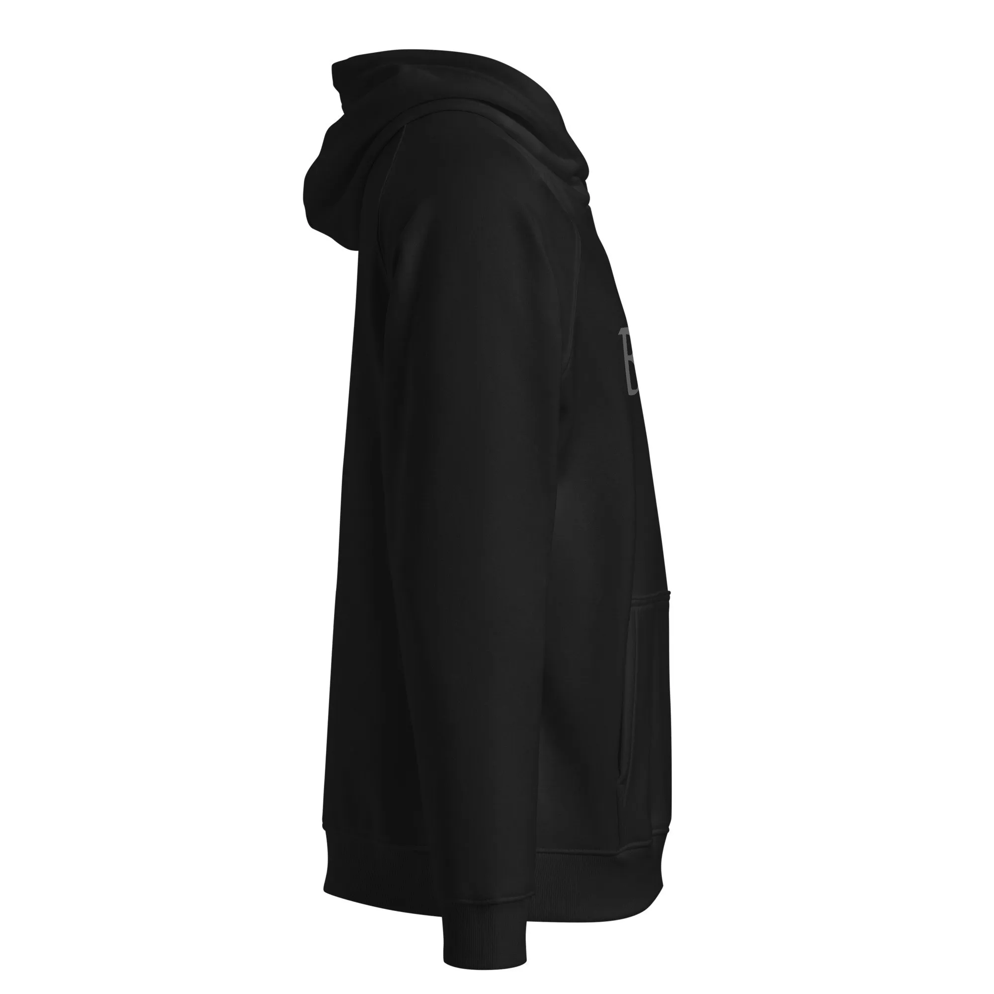 The “JAX” Hoodie | Volition Armament unisex eco raglan hoodie black right 696d72be0cd70 scaled