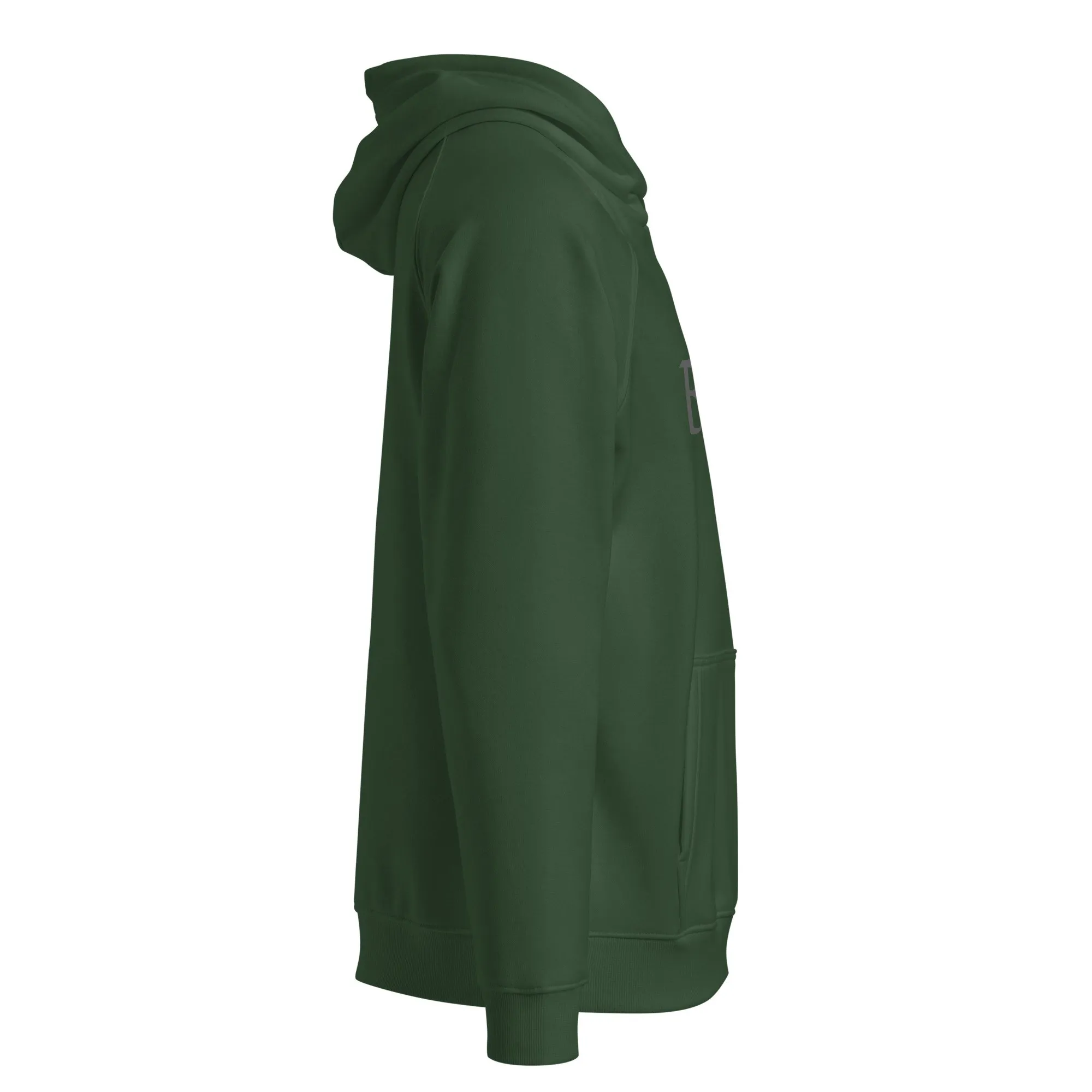 The “JAX” Hoodie | Volition Armament unisex eco raglan hoodie bottle green right 696d72be17214 scaled