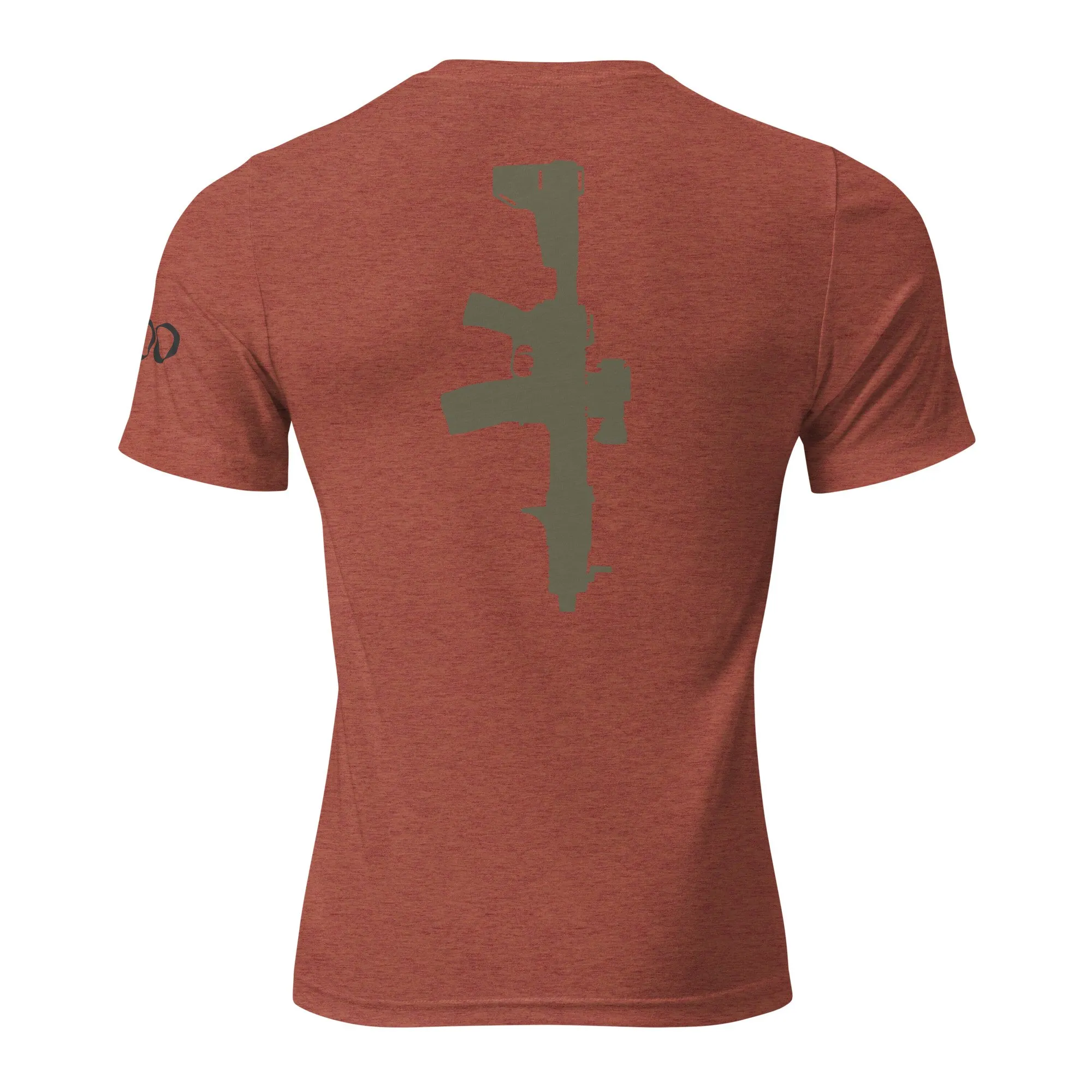 The “JAX” | Volition Armament unisex tri blend t shirt clay triblend back 696c454eecb23 scaled
