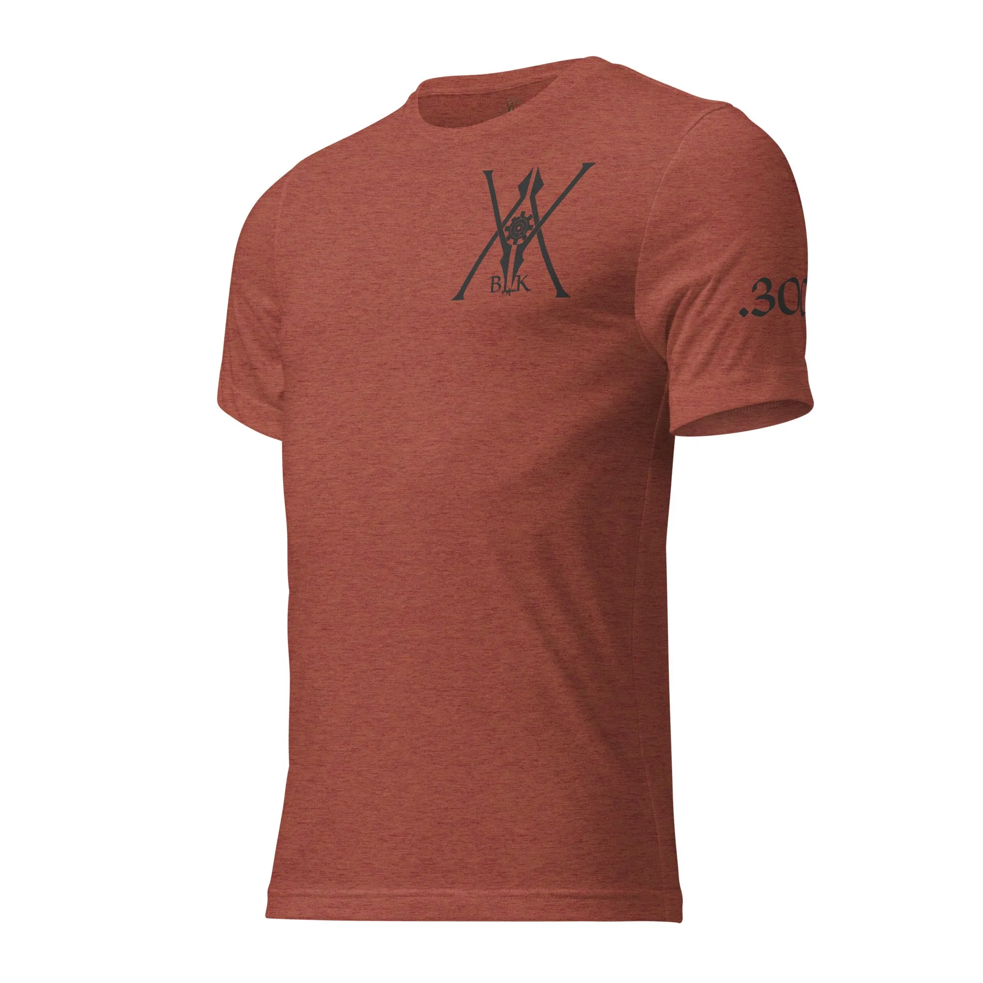 The “JAX” | Volition Armament unisex tri blend t shirt clay triblend left front 696c454ee051b scaled