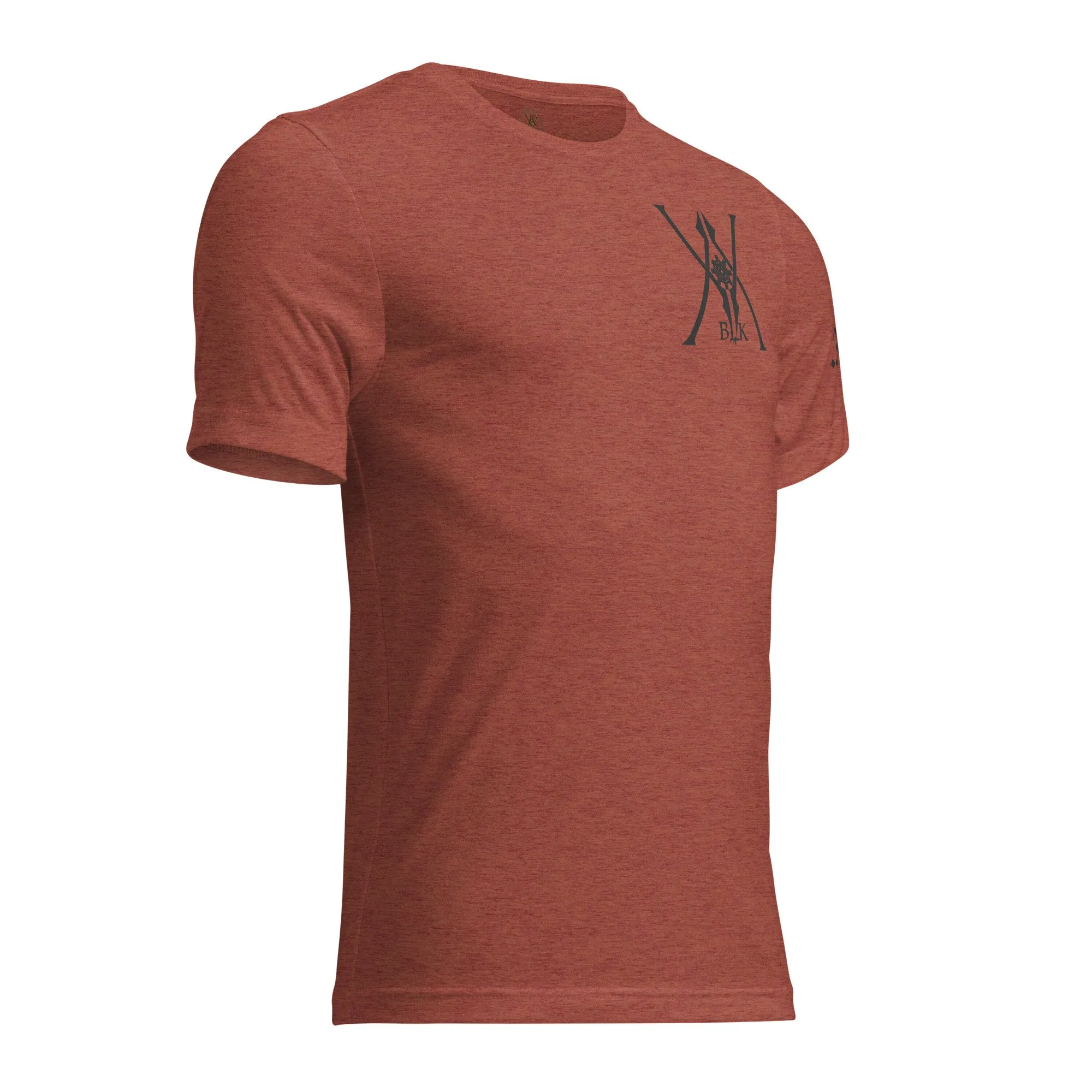 The “JAX” | Volition Armament unisex tri blend t shirt clay triblend right front 696c454ee6883 scaled