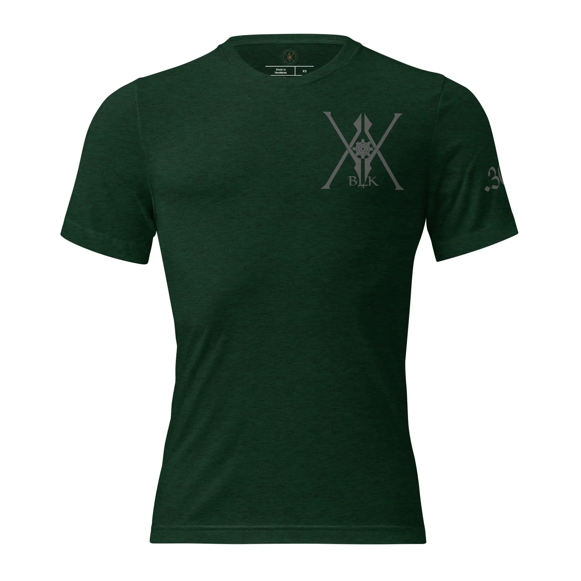The “JAX” | Volition Armament unisex tri blend t shirt emerald triblend front 696c454eb64c1 scaled