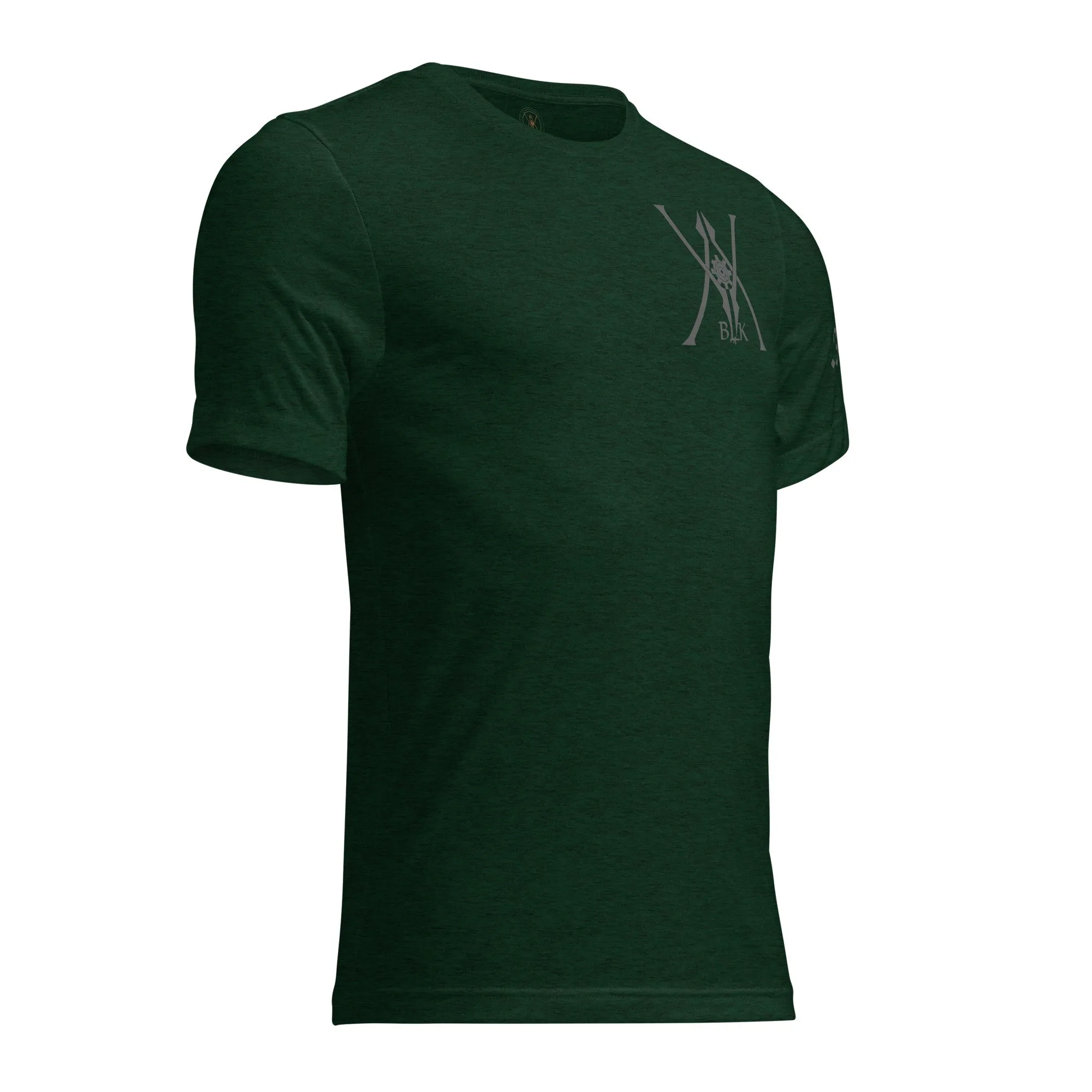 The “JAX” | Volition Armament unisex tri blend t shirt emerald triblend right front 696c454ebd22b scaled