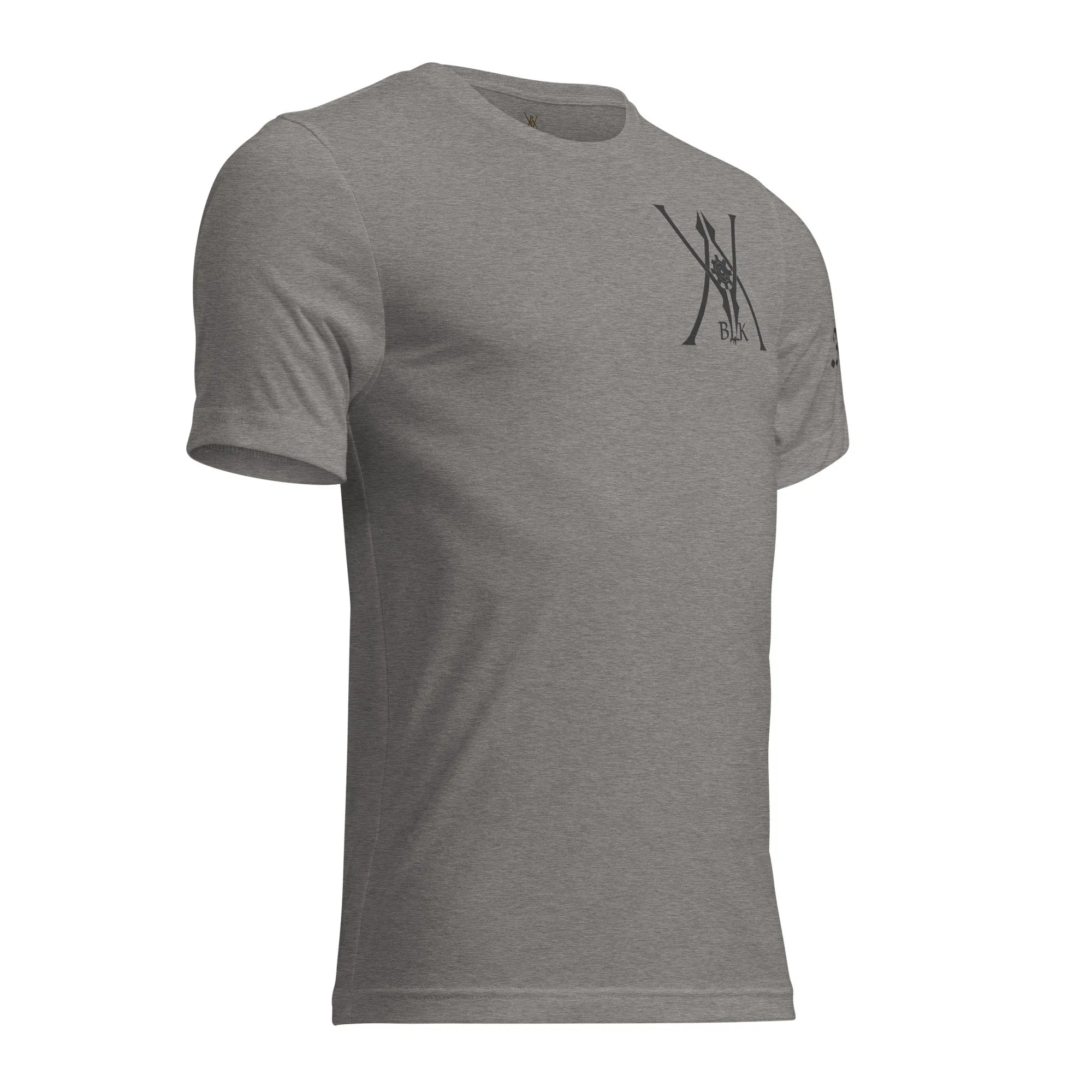 The “JAX” | Volition Armament unisex tri blend t shirt grey triblend right front 696c454f121d7 scaled
