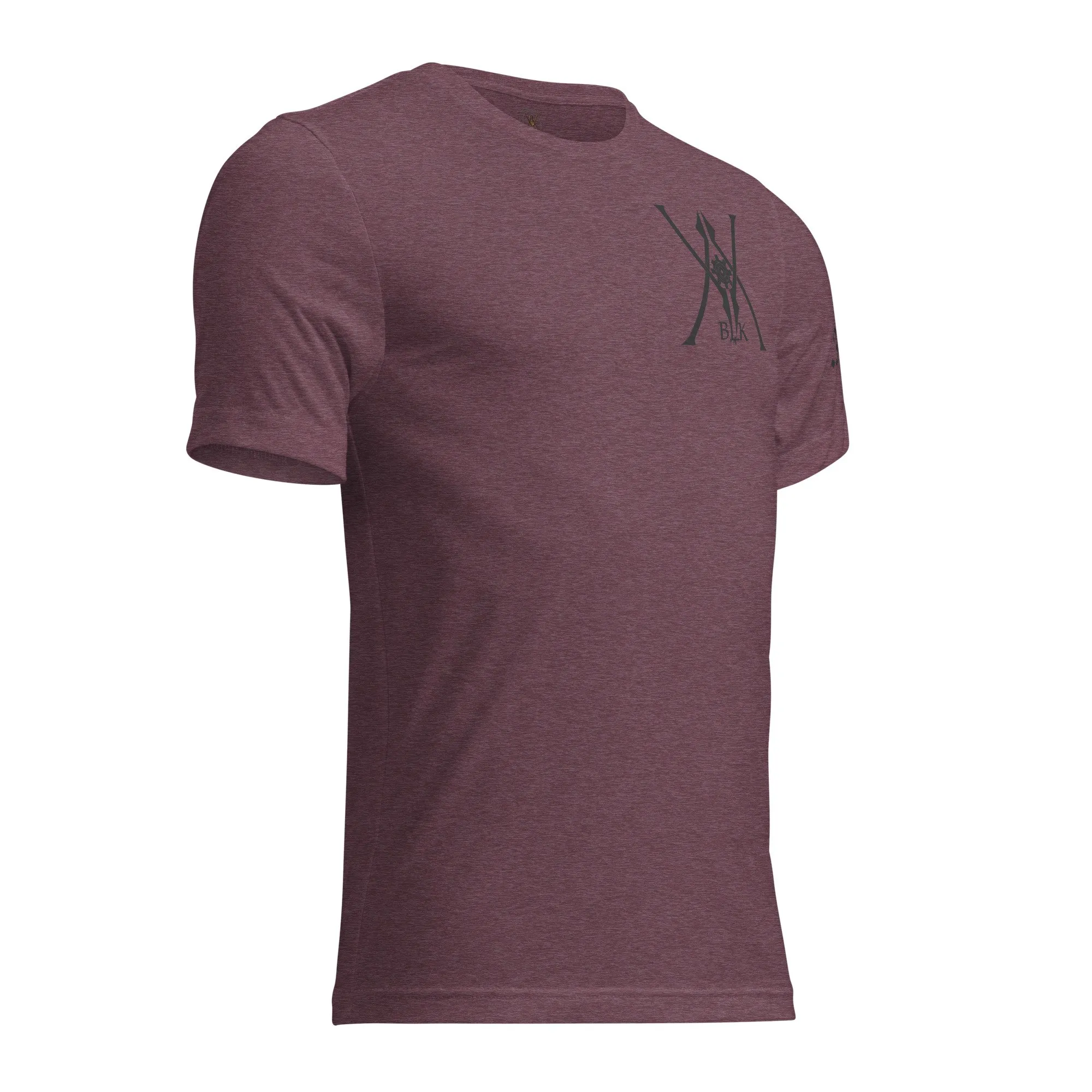 The “JAX” | Volition Armament unisex tri blend t shirt maroon triblend right front 696c454ecf2d6 scaled