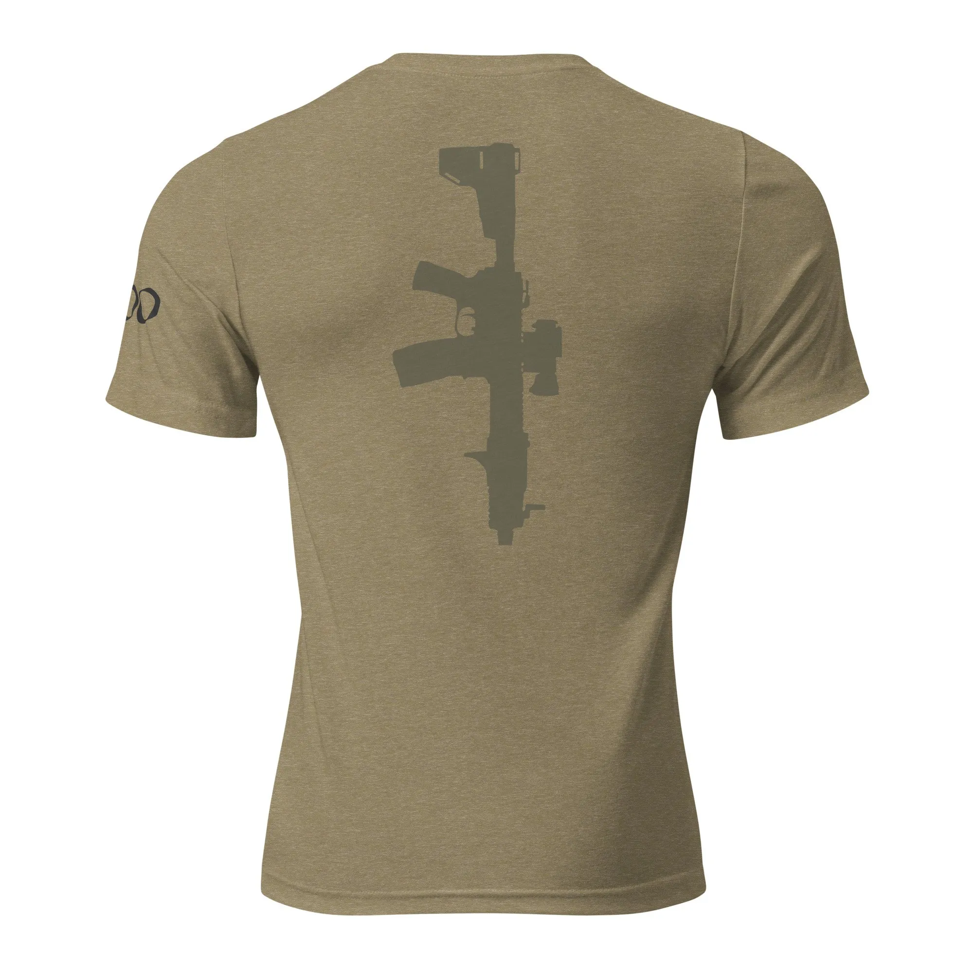 The “JAX” | Volition Armament unisex tri blend t shirt olive triblend back 696c454f3f9db scaled
