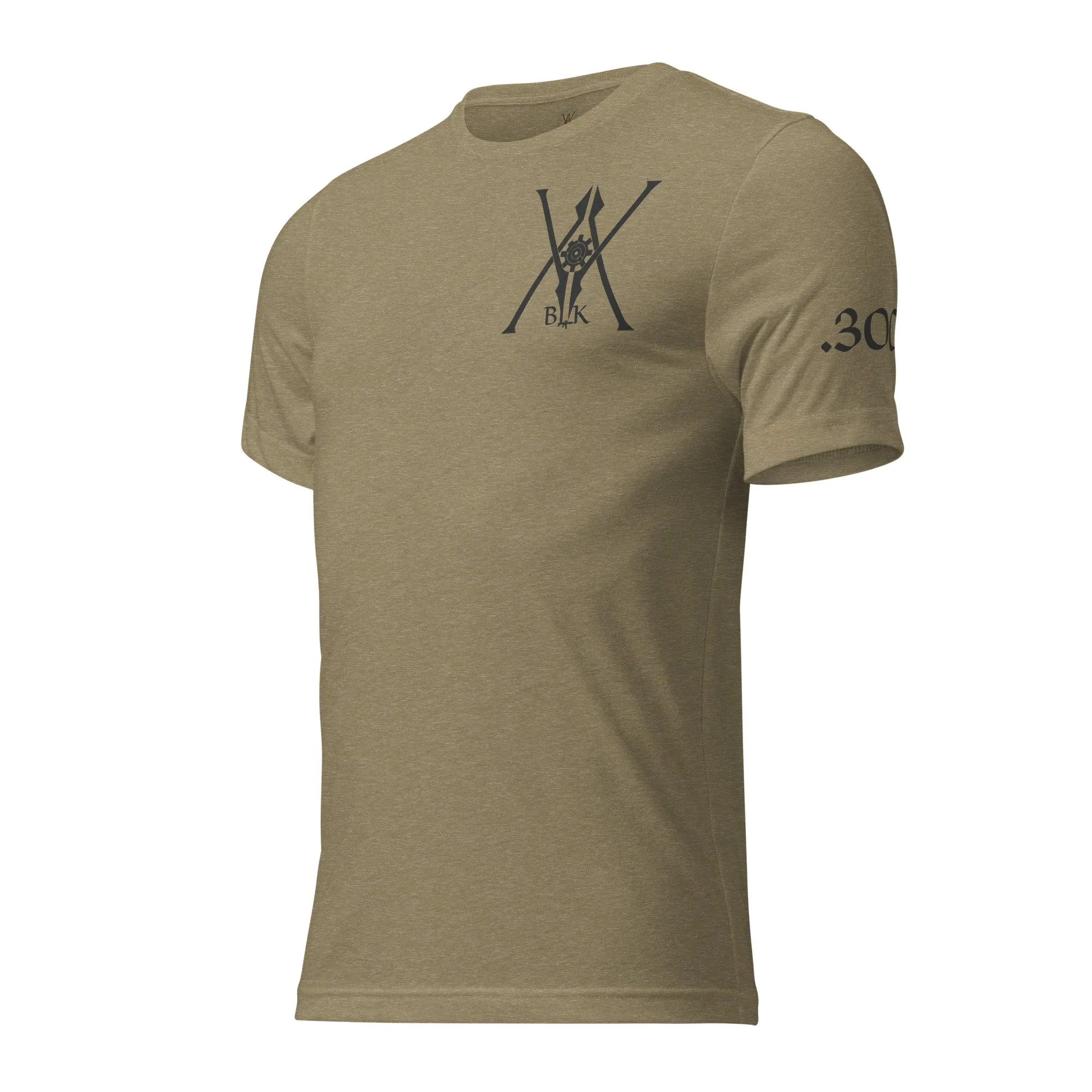 The “JAX” | Volition Armament unisex tri blend t shirt olive triblend left front 696c454f2ba65 scaled
